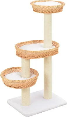 Produktbild von "2026 Promotion" Katzen-Kratzbaum Sisal Natürliches Weidenholz - Kratzbäume CC1887