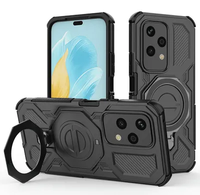 Produktbild von Techsuit – Carbon Shield PRO robuste Hülle für Honor 200 Lite – schwarz