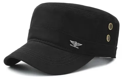 Image de Casquette d'été militaire unie avec bandeau réglable