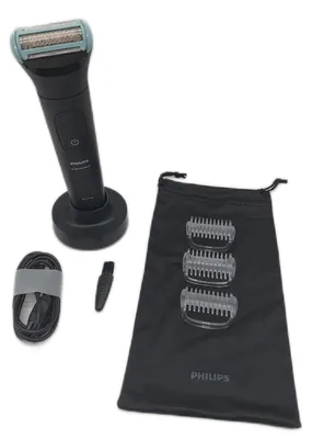 Zdjęcie produktu dla Philips 5000 series BG5485/30, Mokry & Suchy, Nie wymaga konserwacji — nie trzeba smarować, Bateria, Czarny