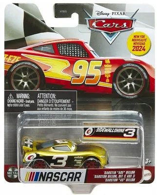 Produktbild von Disney Pixar Cars HXW34, Rennauto, 3 Jahr(e), Metall, Kunststoff, Mehrfarbig