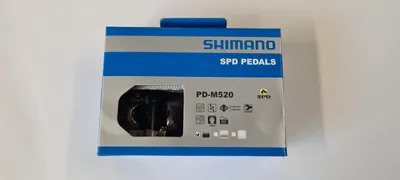 Produktbild von Shimano PD-M520-L, Schwarz, 380 g, 2 Stück(e)