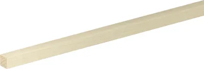 Produktbild von FN Neuhofer Flachleiste 95 cm 8 x 8 mm Buche