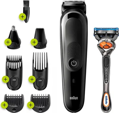 Immagine prodotto di Braun All in one MGK5260 Regolabarba e Tagliacapelli Nero Grigio