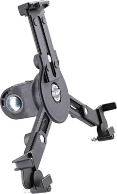 Productafbeelding van Draaibare plastic houder voor tablet-pc's, met een schroefdraad van 3/8 inch, zwart