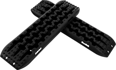 Obrázok produktu pre Pieskové dosky off-road 2 kusy trakčná pomôcka na pneumatiky rebrík na piesok/blato/sneh 107 x 31 x 7 cm čierna