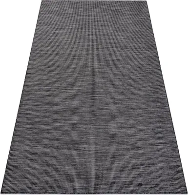 Image de Tapis SIZAL PATIO 2778 tissé à plat noir / beige noir 117x170 cm