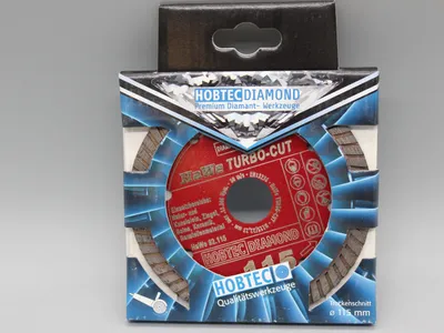 Produktbild von HaWe 92.115 Diamanttrennscheibe "Turbo-Cut" ⌀115 x 22,2 mm