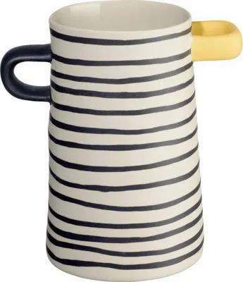 Image de ASA Selection Vase, fein gestreift rayu Steinzeug 84812130