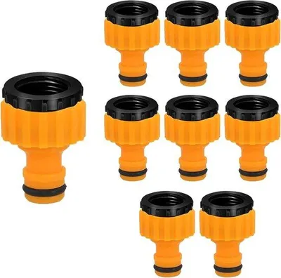 Image de Raccords de robinet de jardin 2-en-1 en plastique 1/2" 3/4"