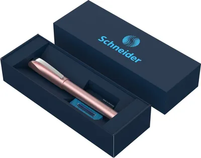 Produktbild von Schneider Set Tintenroller Ceod Shiny powder pink/Tintenpatronen blau