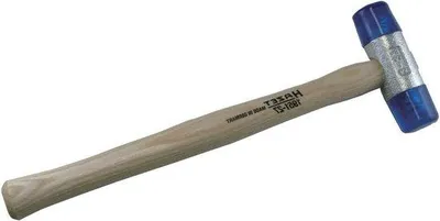 Image de Marteau souple 265 mm, Ø 27 mm, résistant aux chocs, en bois de frêne