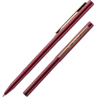 Produktbild von Stowaway Space Pen, Rot mit Clip (#SWY/C-RED)