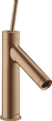 Produktbild von Einhebel-Waschtischmischer AXOR STARCK 90 DN 15, ohne Zugstange brushed red gold brushed red gold