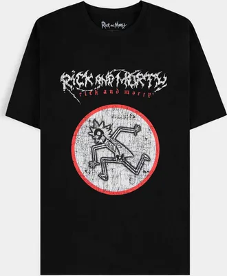 Produktbild von Rick And Morty T-Shirt Herren Rick - Tribute schwarz XL