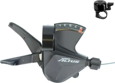 Produktbild von Schalthebel SHIMANO ALTUS SL-M2010 9-fach rechts inkl. Fahrradklingel