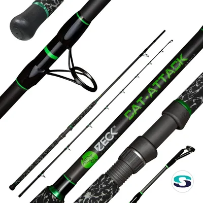 Produktbild von Zeck Cat-Attack Stone 280cm 320g Rute - Wallerrute