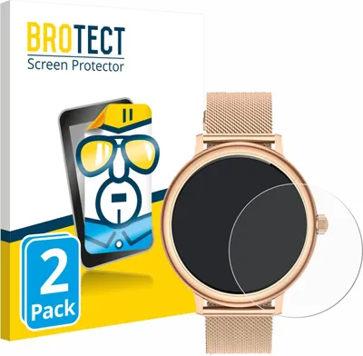 Produktbild von 2x Für Ruxingx AK98 1.19" Schutzfolie BROTECT Displayschutz Display Schutz Folie Klar Transparent