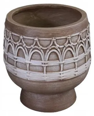 Produktbild von Verdenia Boho Blumentopf 26 cm Braun Dekorativ