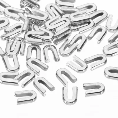 Productafbeelding van 50 Stuks 5 mm Spiralstaafkappen voor Naaiprojecten