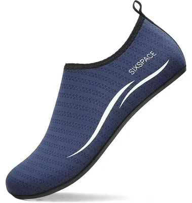 Productafbeelding van Badschoenen, waterschoenen, strandslippers, slip-on model, maat 41 EU, kleur donkerblauw