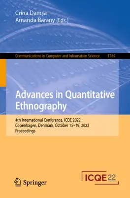 Obrázok produktu pre Advances in Quantitative Ethnography