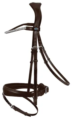 Produktbild von Passier Trense Favorite powered by Ingrid Klimke Havanna/Edelstahl Warmblut Extra