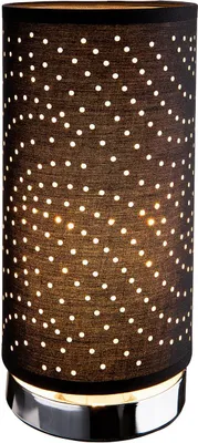 Produktbild von Gilde Lampe "Spotlight" schwarz H= 33,0 cm Ø 14,5 cm 46107