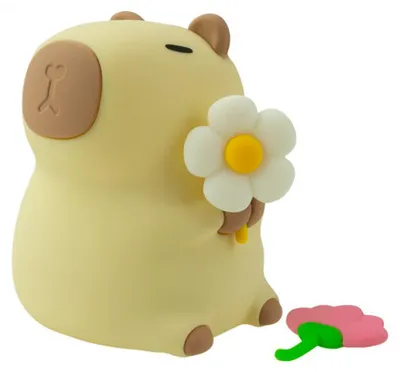 Image de Veilleuse Led Rgb Rechargeable Modèle Capybara Fleuriste