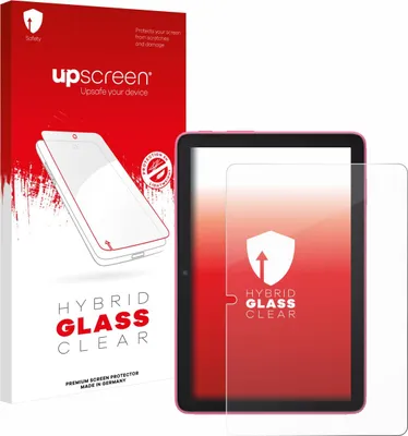 Produktbild von upscreen Schutzglas für Amazon Fire HD 8 2024 Schutzfolie Panzer Folie Glas Display Schutz klar