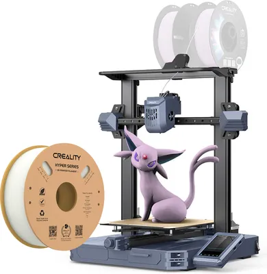 Obrázek produktu pro Creality CR-10 SE 3D tiskárna rychlost tisku 600 mm/s se zrychlením 8000 mm/s2 CR Touch Auto Leveling---Ender3 S1 Pro aktualizovaná verze+ 1KG bílého vlákna Hyper PLA