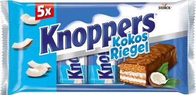Produktbild von Knoppers® Kokos Nussriegel 5 St.