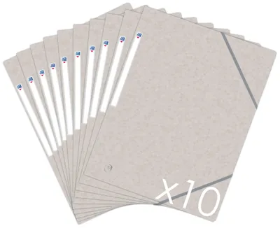 Image de Oxford Topfile+, classeur pour documents, 3 rabats, format DIN A4, avec fermeture élastique