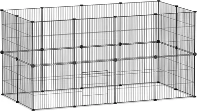 Obrázek produktu pro Jopassy venkovní ohrada ohrádka venkovní ohrada DIY králík štěně běh 24 kusů 35x35cm