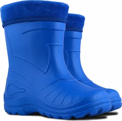 Produktbild von KOLMAX superleichte Eva Kinder Gummistiefel gefüttert Blau 32