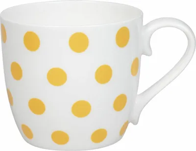 Produktbild von Könitz Becher Dots - Sunflower, Tasse, Bone China, Gelb, 425 ml, 11 2 057 2821