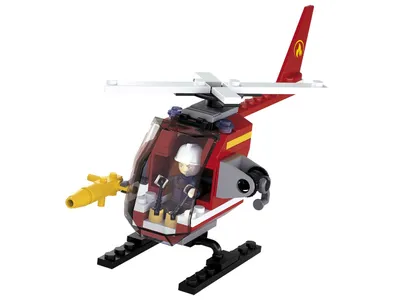 Image de Sluban Fire Hélicoptère 76 pièces