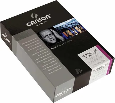 Immagine prodotto di Canson Infinity PhotoGloss Premium RC 270 carta fotografica A4 Bianco Lucida