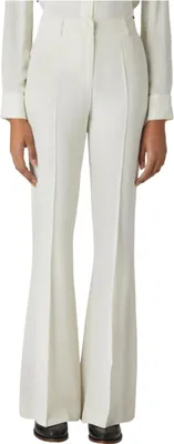 Immagine prodotto di Pantaloni svasati Trussardi donna in lana e viscosa S