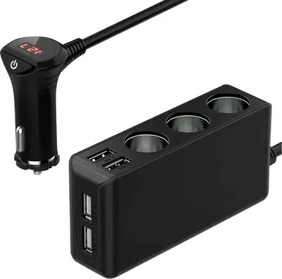 Obrázok produktu pre Rozbočovač pre USB nabíjačku do auta 12 V