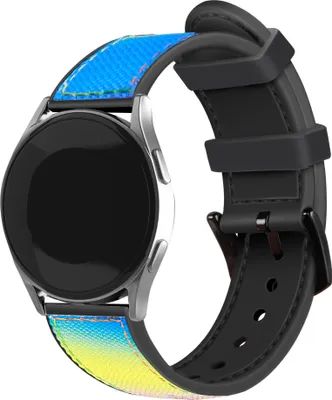 Produktbild von Strap-it Huawei Watch GT 3 46mm Nylon-Hybridarmband (Bunt)