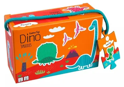 Produktbild von Puzzle 3-in-1. Mein erstes Puzzle. Dinosaurier