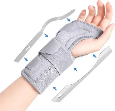 Produktbild von Handgelenkstütze Karpaltunnelsyndrom, Verstellbar, Links/Rechts, Schmerzlinderung bei Arthritis