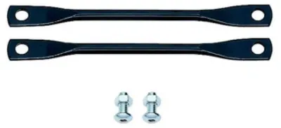 Produktbild von Gepäckträger Befestigung für Gewinde Ösen Satz: 2 Stk schwarz 135 mm