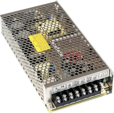 Produktbild von MEANWELL RD-125-2412, AC-DC-Schaltnetzteil, geschlossen, 133W +24 +12V