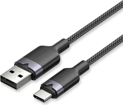 Immagine prodotto di USB 2.0 A to USB-C 3A cable Vention CTNBF 1 M (black)
