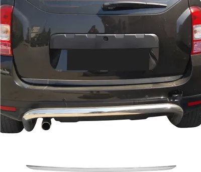 Image de Garniture de Hayon Coffre pour Dacia Duster 2010-2018 acier inox