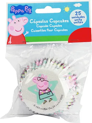 Produktbild von Muffinförmchen Peppa Pig 25 pcs.