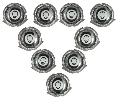 Produktbild von vhbw 9x Ersatz-Scherköpfe kompatibel mit Philips 1000 Series (S1xxx), S1100, 3000 Series (S3xxx), S1133, S1150, S1110, S1131 Elektrorasierer, Silber