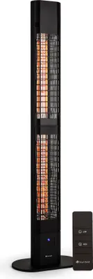 Image de Radiateur rayonnant -  Blumfeldt heat guru 3000 - Chauffage infrarouge - 3000w ip54 - extérieur - télécommande - noir